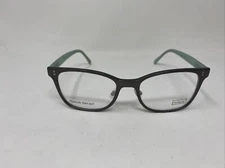 INFACE EYEWEAR IF 8397-496 GRAY GREEN 51/18/140 EYEGLASSES FRAME NJ37