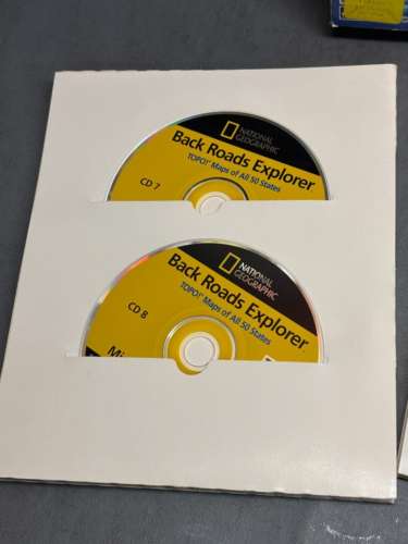 National Geographic Back Roads Explorer 17 CD-ROM PC Topographic Maps 50 States - Picture 4 of 14
