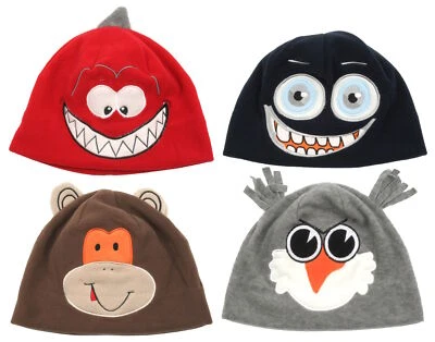 Jiglz Childs Character Soft Fleece Ski Hat