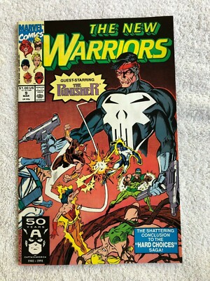 New Warriors #9 (Mar 1991, Marvel) NM 9.4