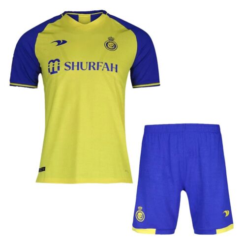 Al- Nassr Home FootBall Kit For Youth | 24 no Version 2024 Size Small