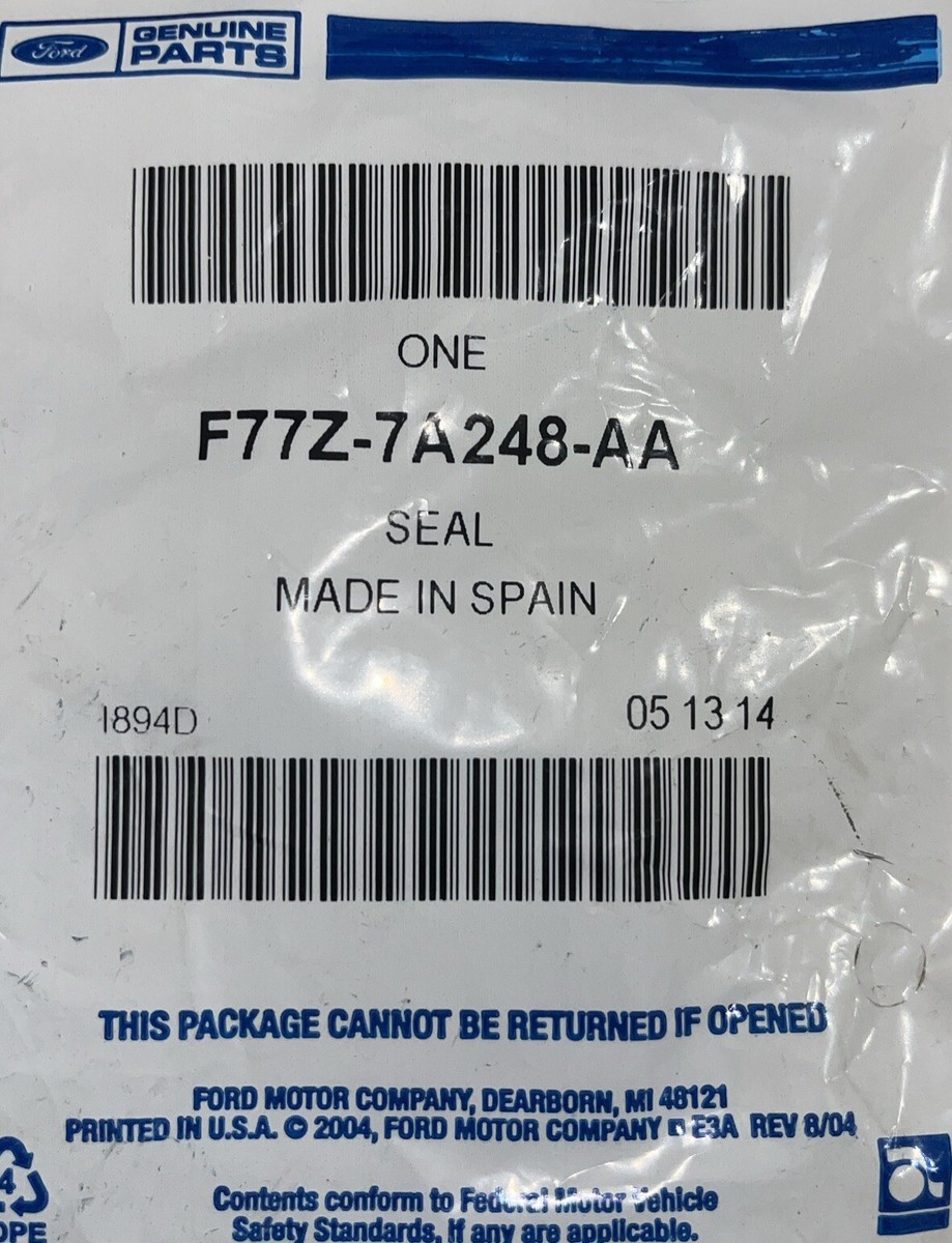 アクセサリー RT-137977 NEW OEM Ford Explorer Auto Transmission Oil Pump Seal F77Z-7A248
