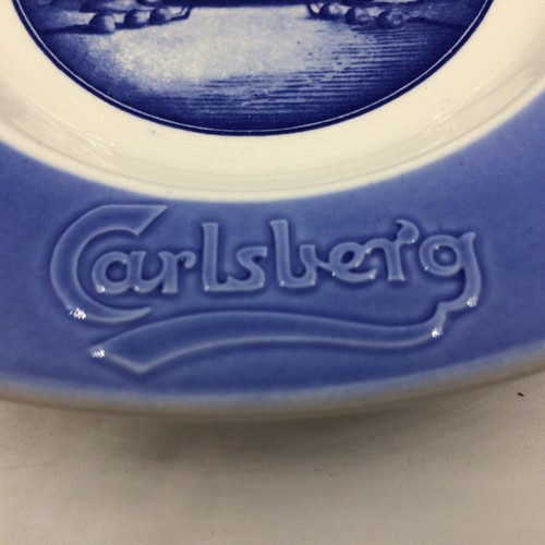 Vintage Aluminia Faience Royal Copenhagen Carlsberg brewery dish mid-century - Picture 3 of 7