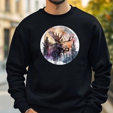 Moose Sweatshirt Cosy And Perfect For Any Occasion S To 4XL