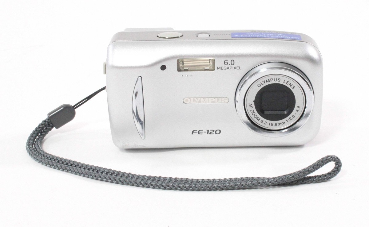 Olympus FE-120 35mm Camera 3x Zoom 6.0mp | eBay