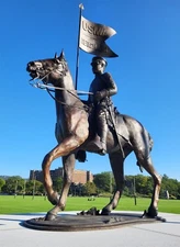 Buffalo Soldiers Monument New York POSTER PICTURE PHOTO PRINT BANNER 14314