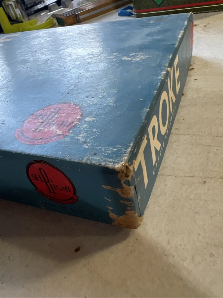 1961 TROKE Castle Checkers Board Game Vingtage 100% Complete Strategy EUC!! - Image 3 of 4