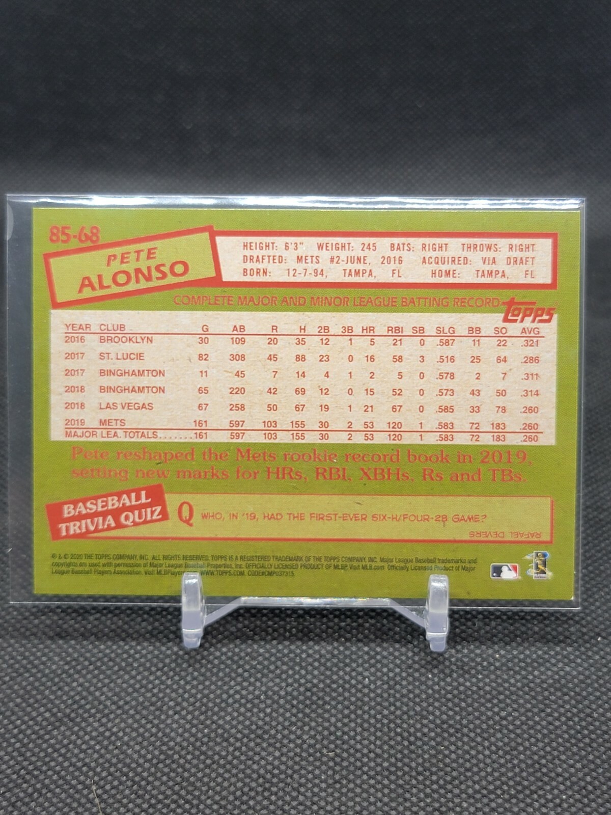 New York Mets *Choose Your Baseball Card* Inserts Rookies Autos (Updated 7/26) - Picture 39 of 512