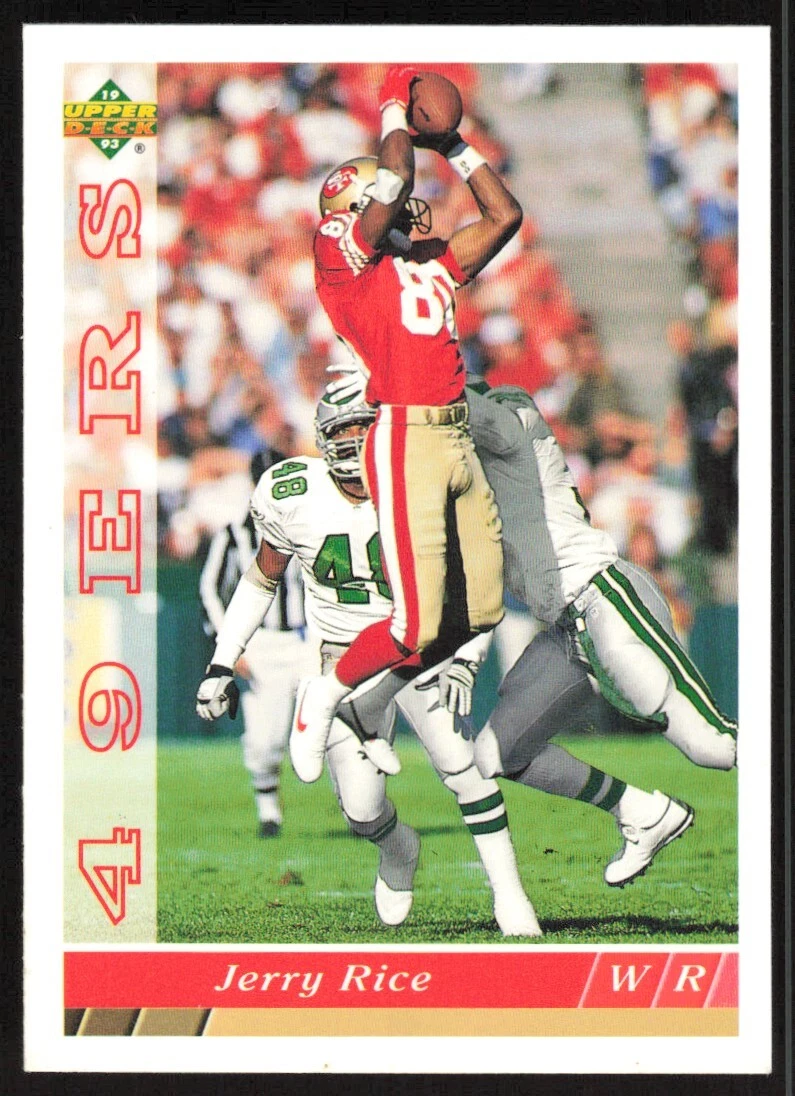 1993 Upper Deck Jerry Rice #241 San Francisco 49ers
