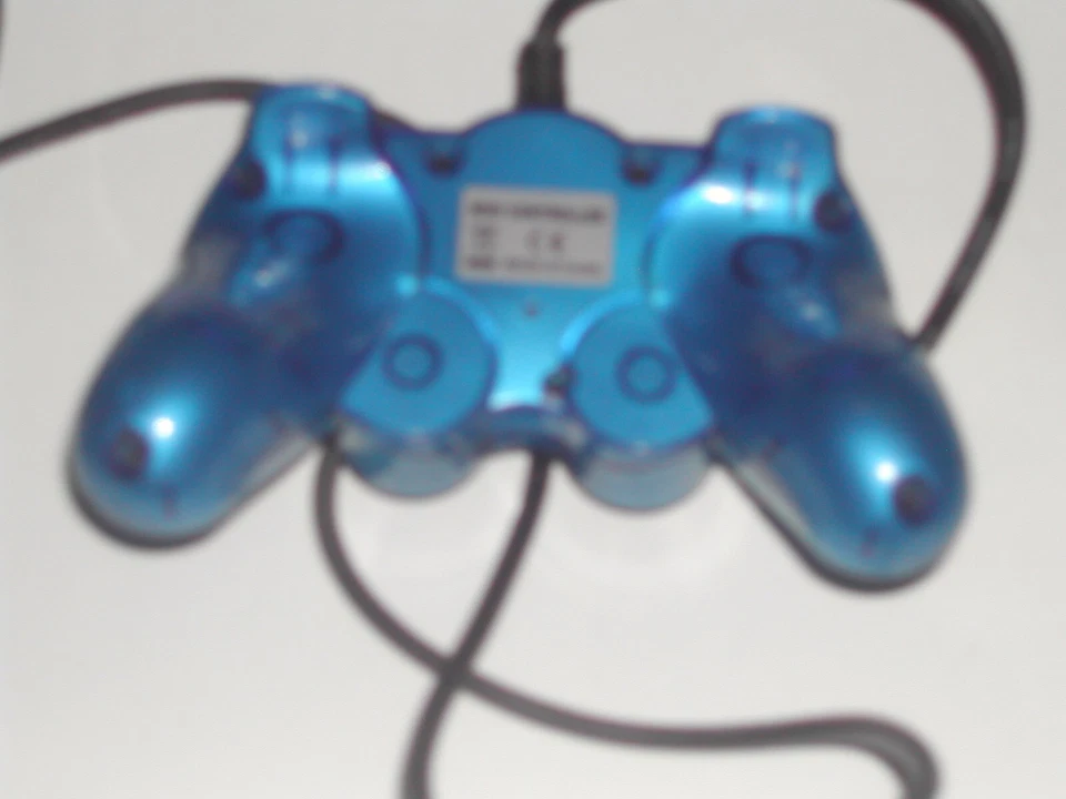Dreamshock Micro Blue Wired Dream Gear PS2 Game Controller - Image 4 of 4