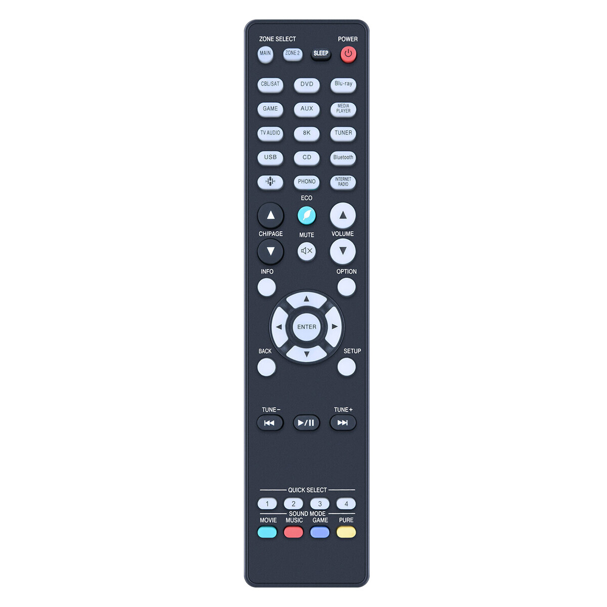 Remote Control For Denon AVR-S960H AVR-X2700H AVR-X3700H A/V