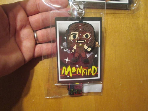 Funko Pop Mankind Lanyard GameStop Exclusive WWE WWF Mick Foley