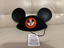 Walt Disney World Pink Minnie Mouse Mickey Ears Felt Hat - Embroidered Gracy