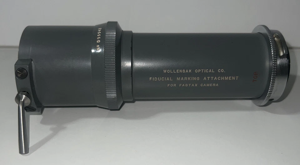 Accesorio óptico de marcado fiducial Wollensak FASTAX D95942 para cámara Fastax Foto 2 de 4
