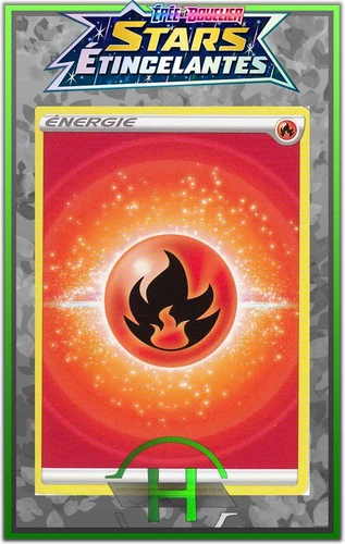 Énergie Feu - EB09:Stars Étincelantes - Carte Pokémon Française Neuve