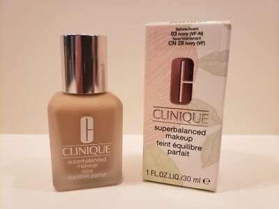 Clinique- Super Balanced Makeup Foundation - CN28 Ivory - 1 Fl Oz - NIB