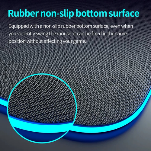 ALIENWARE LED RGB Mouse Pad Keyboard 15W Qi Wireless Phone Charging Desk - Picture 4 of 7