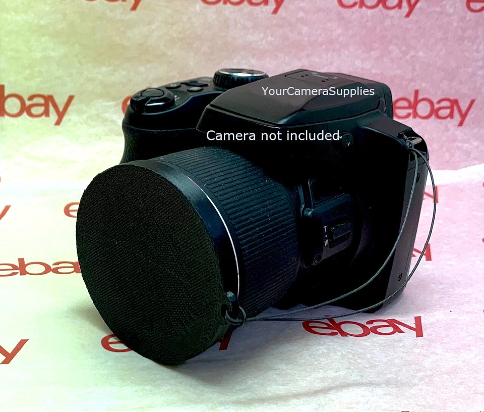 Best Fit SLIP-ON PUSH-UP LENS CAP For CAMERA NIKON COOLPIX P500 P 500+HOLDER G - Image 2 of 4