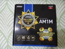 MSI AM1M Motherboard M-ATX Socket AM1 DDR3 SATA2 HDMI for AMD Athlon X4- NEW
