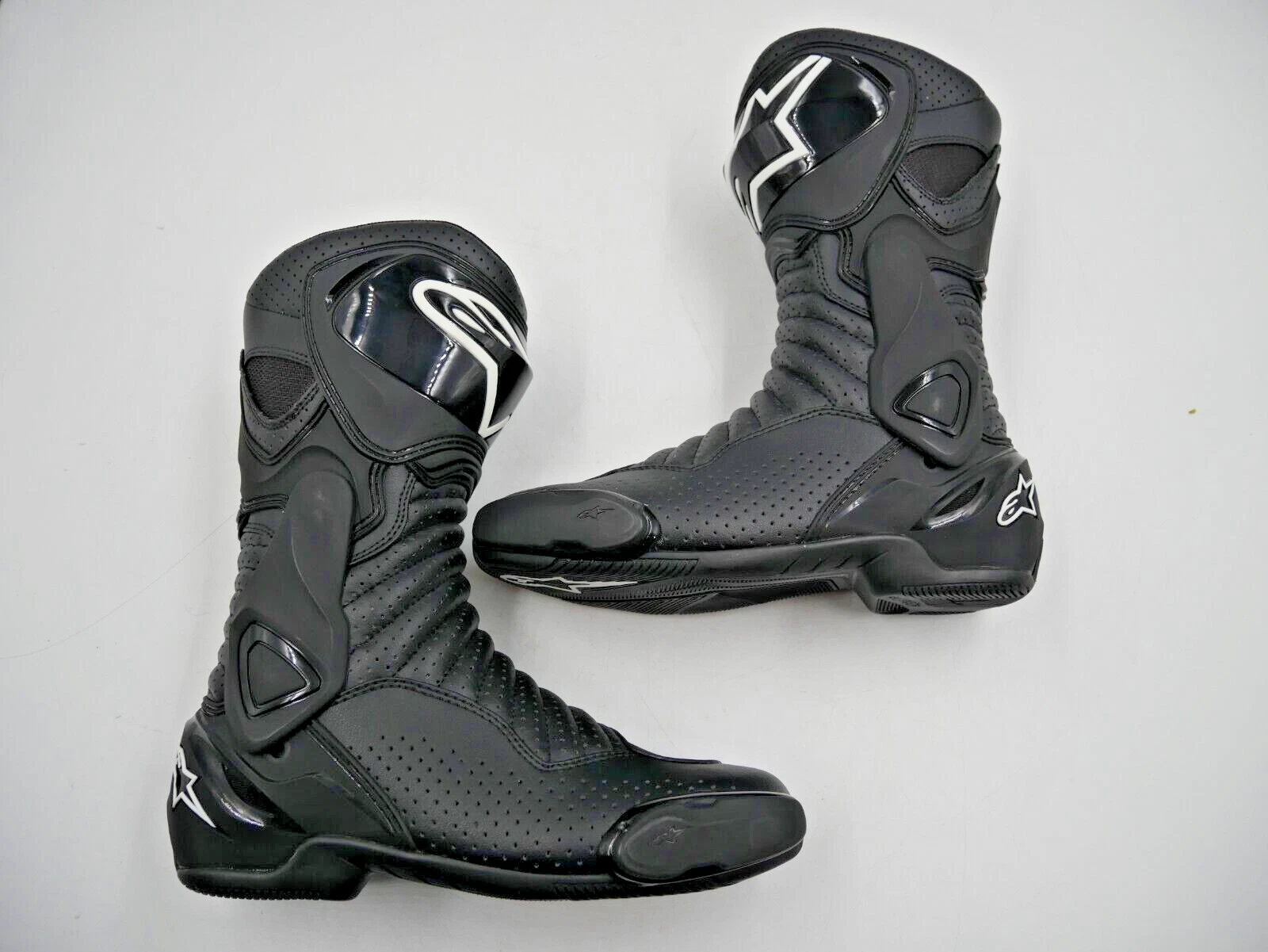 Alpinestars SMX-6 v2 Vented Boots Size US 8/EU 42 Black - 2223017
