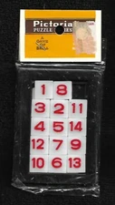 Vintage Pictoral Puzzle Series 14 Number Slide Puzzle New in Package Hong Kong