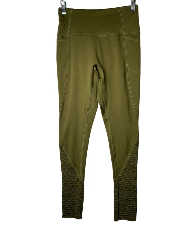 free-people-movement time is now smocked scrunched ankles leggings