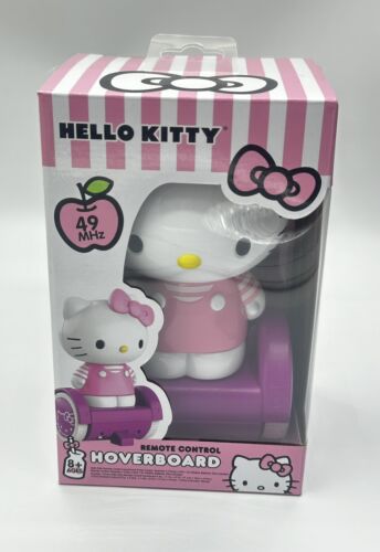 HELLO KITTY REMOTE CONTROL HOVERBOARD 49 MHz AGES 8+ NWB BY SANRIO - Picture 1 of 5