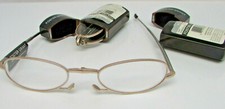 Foster Grant MicroVision Folding Readers Gabriella hard case 2.00 2 Pack New