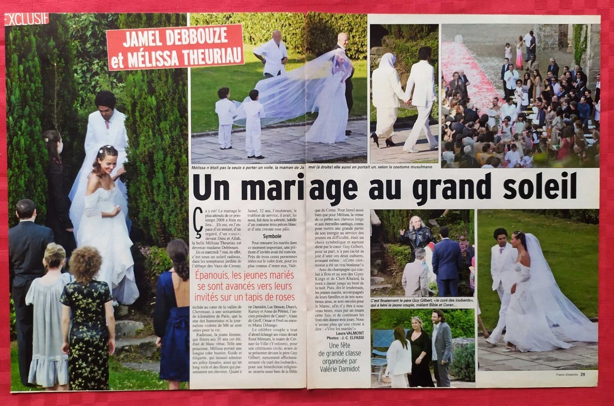 Mélissa Theuriau, Jamel Debbouze - coupure de presse, clipping de 2008 |  eBay
