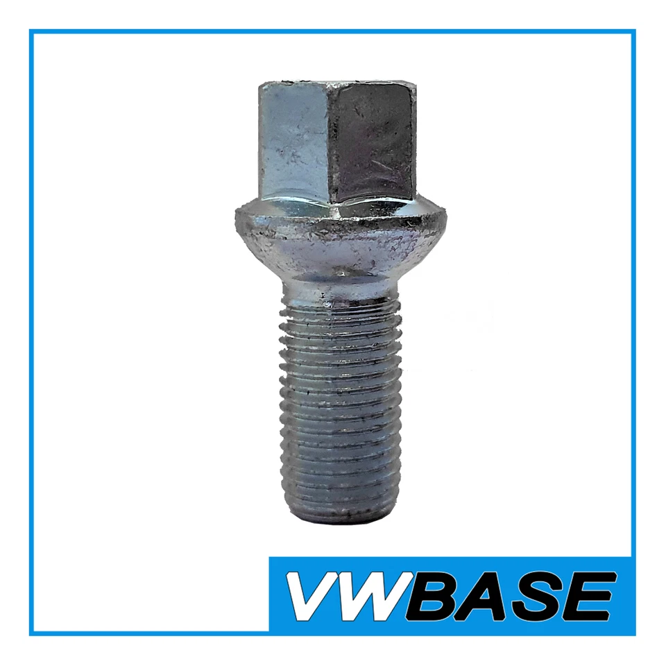 for Skoda Favorit Wheel Nuts Bolts 17mm M12 x 1.5 25mm Thread Radius Stud x 16 - Image 4 of 4