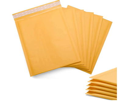 Kraftpapier gepolsterte Luftpolsterumschläge Versandtaschen Versandhülle