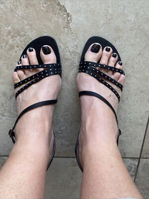 Women Unlisted heels.  Size 11.  Worn Once.  Needs New Heels (see Pic)
