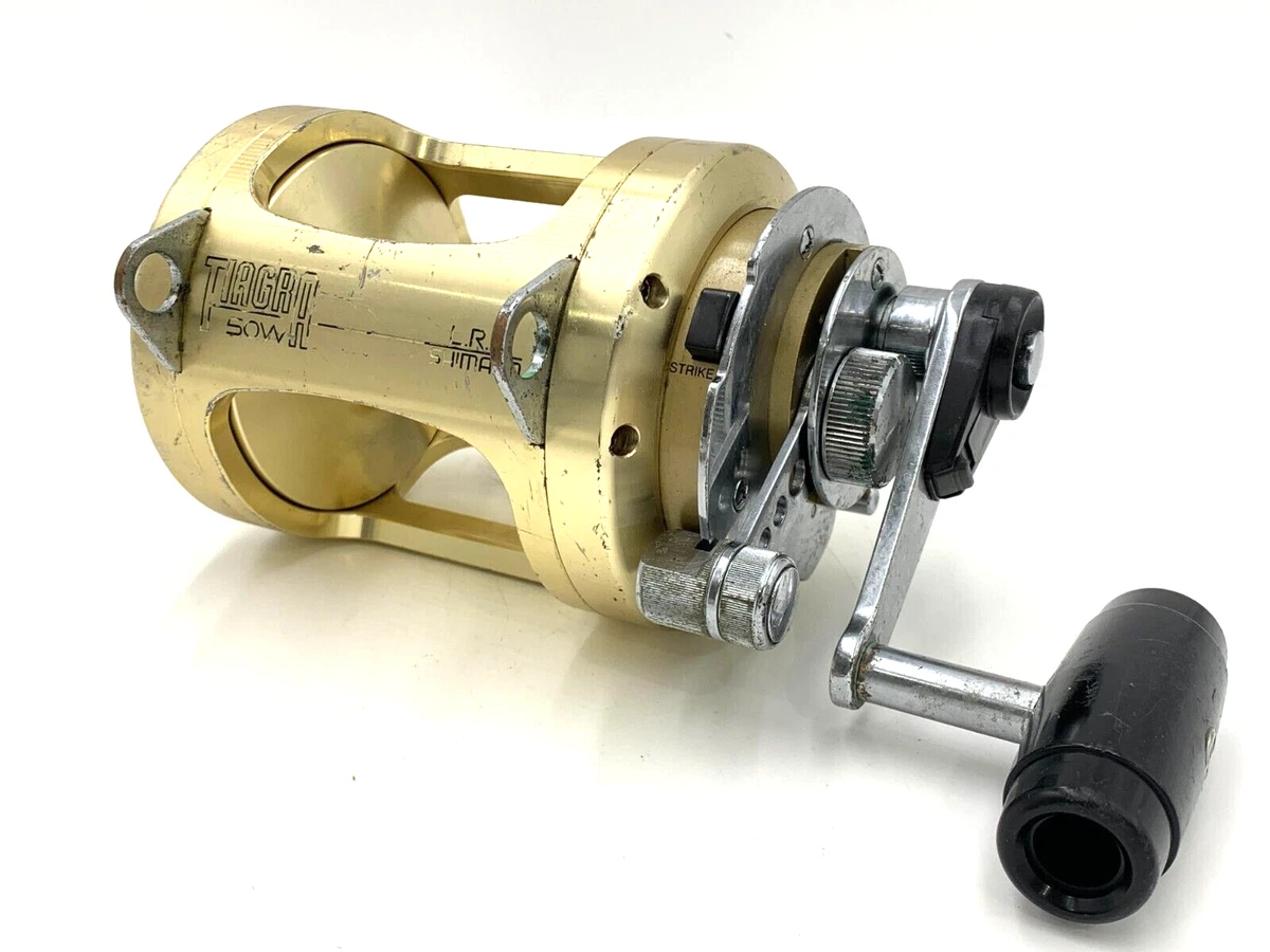 SHIMANO TIAGRA 50W LRS REEL BIG GAME Saltwater Fishing Trolling Excellent 3236