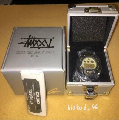 G-SHOCK × STUSSY limited Watch DW-6900 25th anniversary G-SHOCK × STUSSY limited Watch DW-6900 25th anniversary
