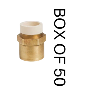 #ad #ad Case of 50 Sioux Chief 647 CG2 1 2″ Cpvc x 1 2″ Fip Brass Adapter $192.49