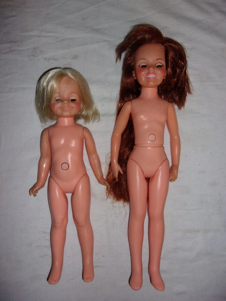 1970 S IDEAL CRISSY VELVET no Ponytail DOLLS