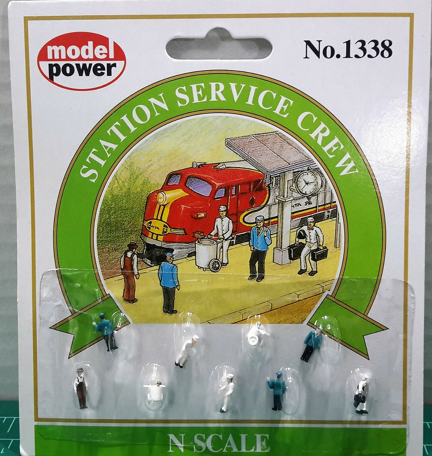 N Scale Model Power Figures 'Station Service Crew' Item 1338 eBay