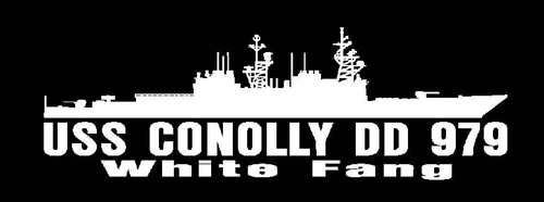 Decalcomania silhouette USS CONOLLY DD 979 US Navy USN militare - Foto 5 di 6