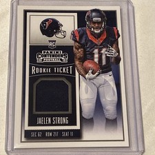 2015 Panini Contenders - Biglietto Rookie Swatches Jaelen Strong #RTS-JS (MEM, RC)
