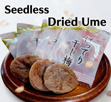 Ciruelas secas sin semillas aproximadamente 40-48 piezas. Bolsas 170g Umeboshi de Japón