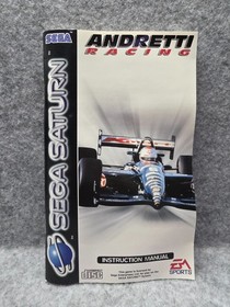 ANDRETTI RACING SEGA SATURN PAL OVP CIB BOXED KOMPLETT