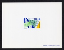 France 1990 Epreuve Proof Yt 2639/2640 Journée du timbre cote 70€