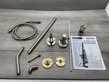 Moen TS3661NHBN Annex Shower Arm, Slide Bar &...