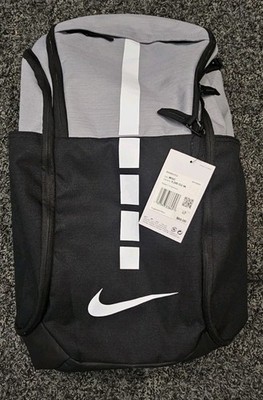 Nike Hoops Elite Pro Backpack Cement Grey White Black BA5554-012