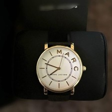 MARC JACOBS watch MJ1532 white x black leather