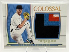2022 Panini National Treasures #CLM-RO Trevor Rogers Colossal Materials #/25