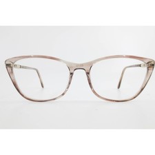 Chelsea Morgan CM 202243 Blush Cat Eye Eyeglass Frames 53-18-140 Pink Gold Tone