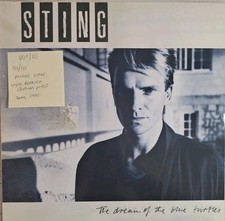 Sting The Dream Of The Blue Turtles Vinyl Record LP VG+/VG DREAM1 1985