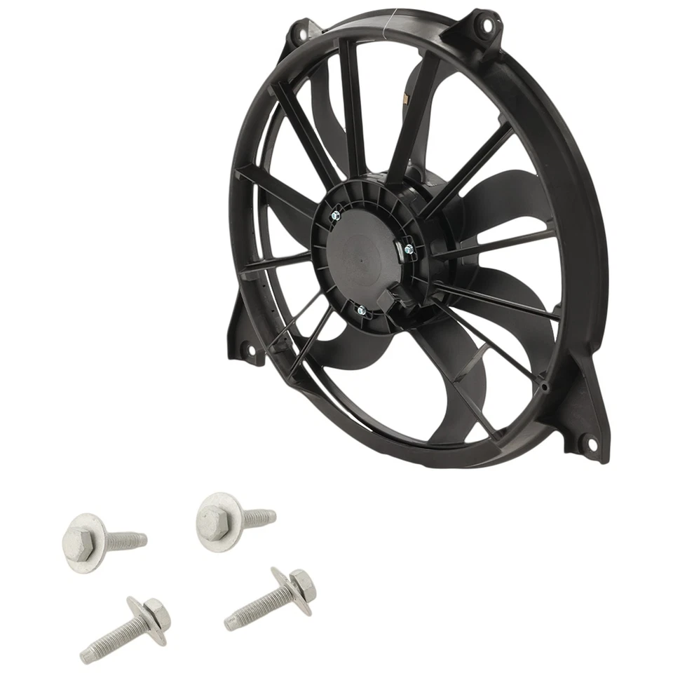 Para 09-13 Viaje Radiador AC Condensador Ventilador Ventilador Motor Conjunto Hoja Foto 3 de 4