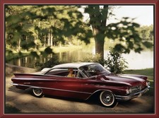 1960 Buick Invicta 2 Door Coupe Toolbox - Refrigerator Magnet 42 Mil